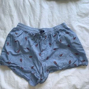 GAP lobster sleep shorts